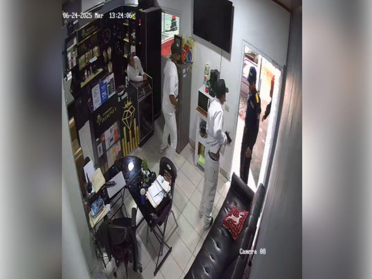 Minuto a minuto del asalto frustrado en autolote de San Pedro Sula