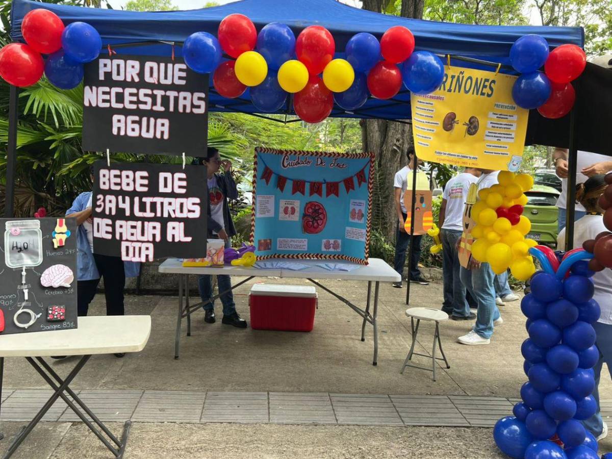 Unah-Cortés lleva atención gratuita a la población con feria de salud