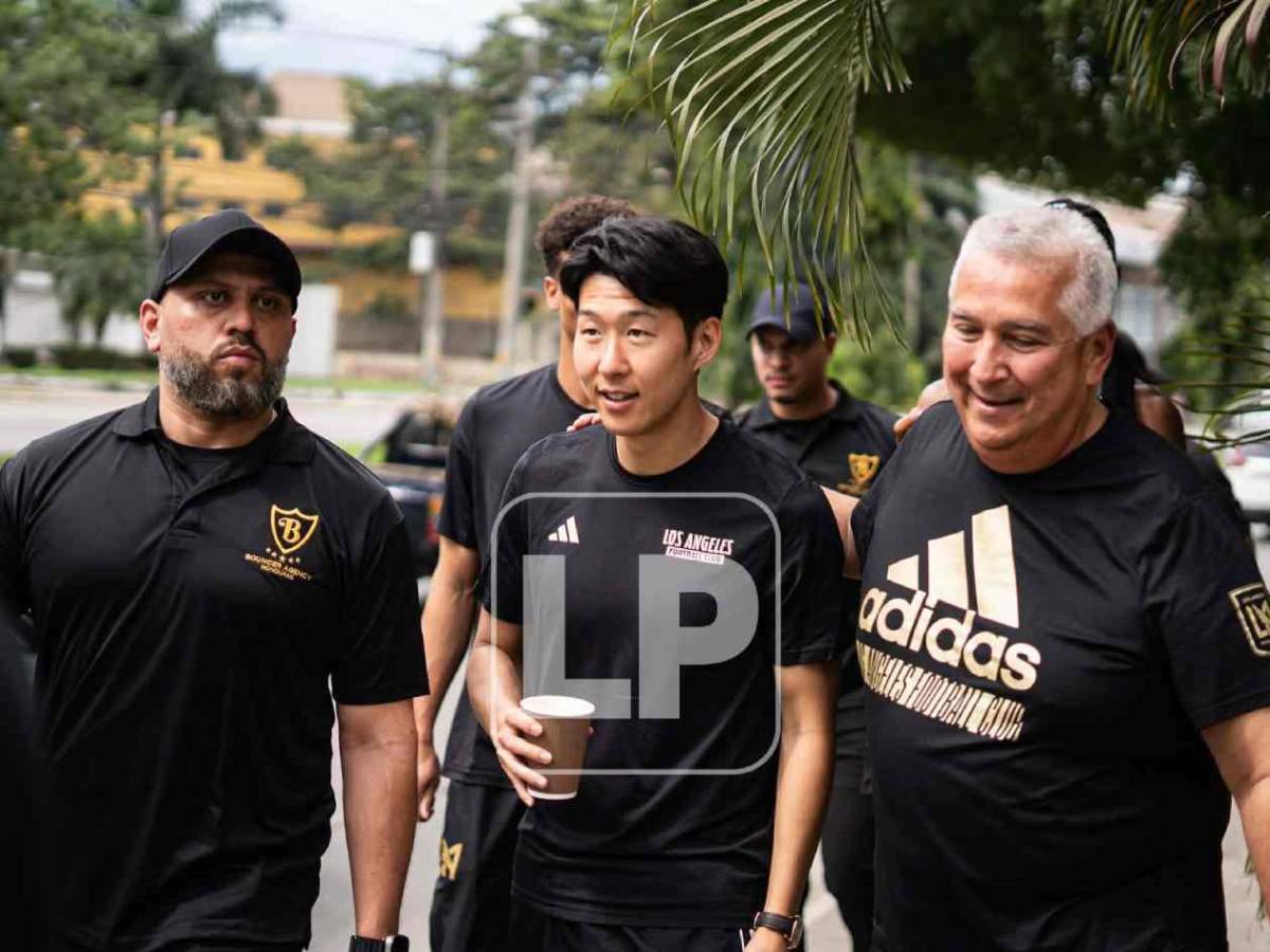 Son Heung-min camina por las calles de SPS: furor por LAFC y campeón del mundo
