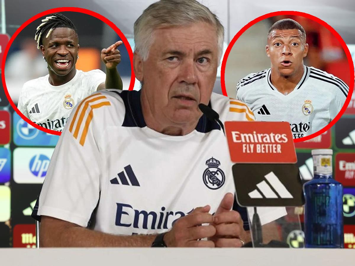 ¿Mbappé o Vinicius? Ancelotti responde quién debe tirar los penales en Real Madrid
