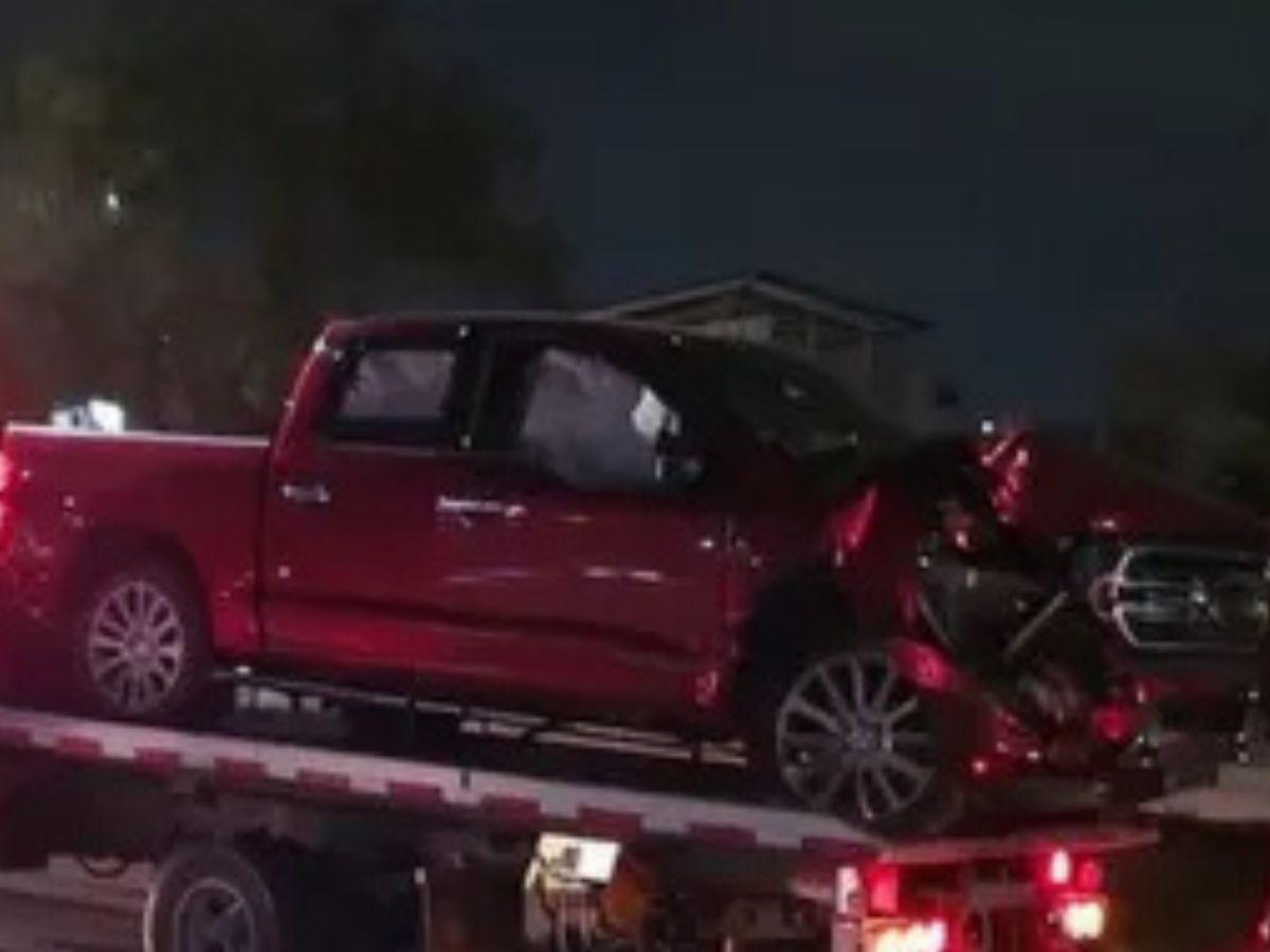 Paolita Suárez de Las Perdidas sufre aparatoso accidente automovilístico