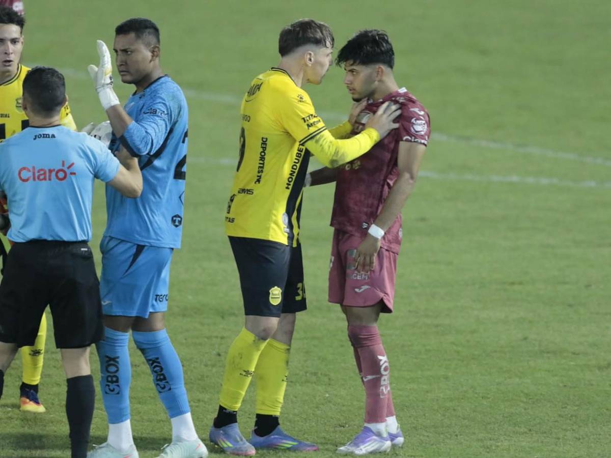 Bronca del Real España vs Motagua, agresión, estreno de goleadores y bellas chicas