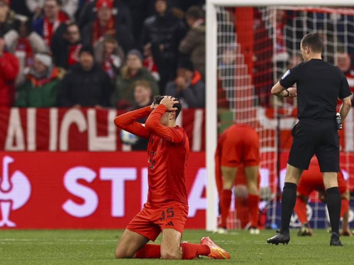 Bayern Múnich sufre dolorosa eliminación en casa