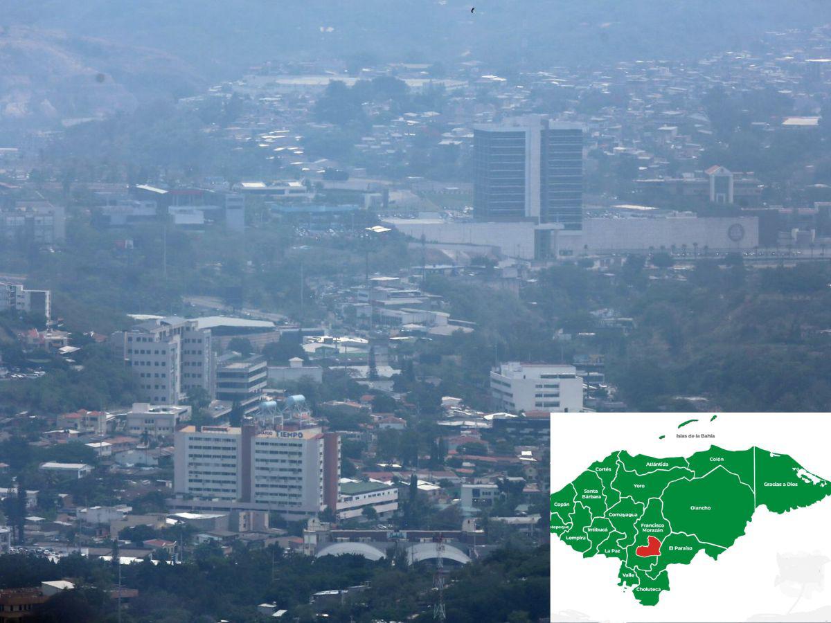 Decretan alerta roja en Tegucigalpa por contaminación del aire