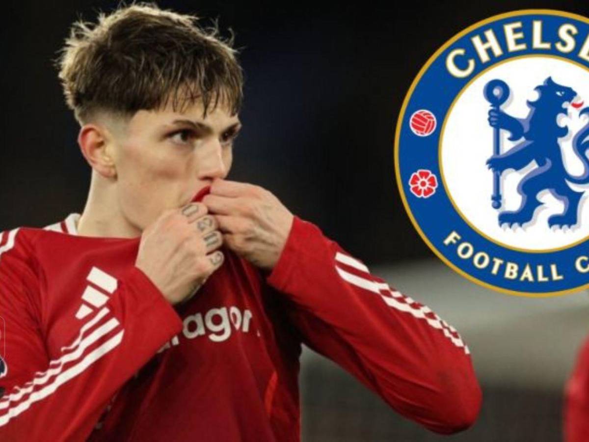 La razón por la que Messi influyó en el fichaje de Garnacho por el Chelsea