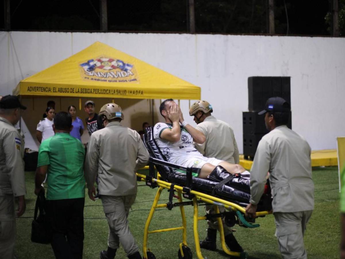 Llanto en futbolistas tras espantosa acción en Honduras: Imágenes desgarradoras