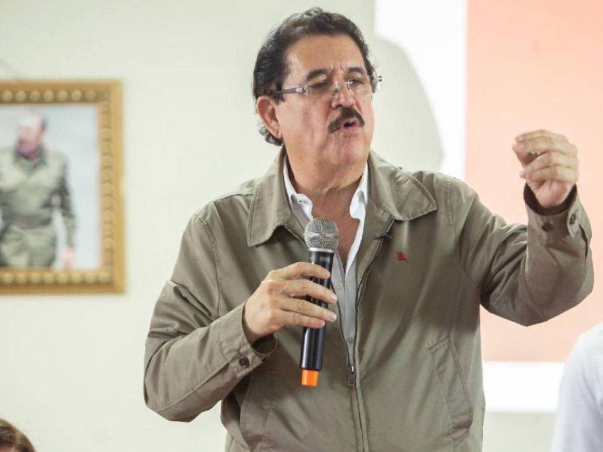 Mel Zelaya deja mensaje a la oposición: “¿Quiénes están en Nueva York?”