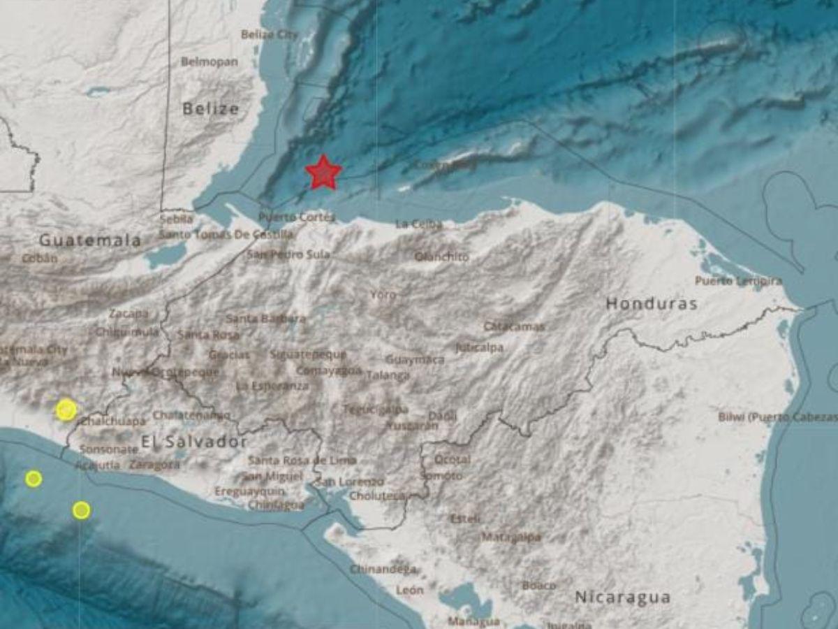 Sismo de 4,4 sacude a Puerto Cortés, Choloma y San Pedro Sula