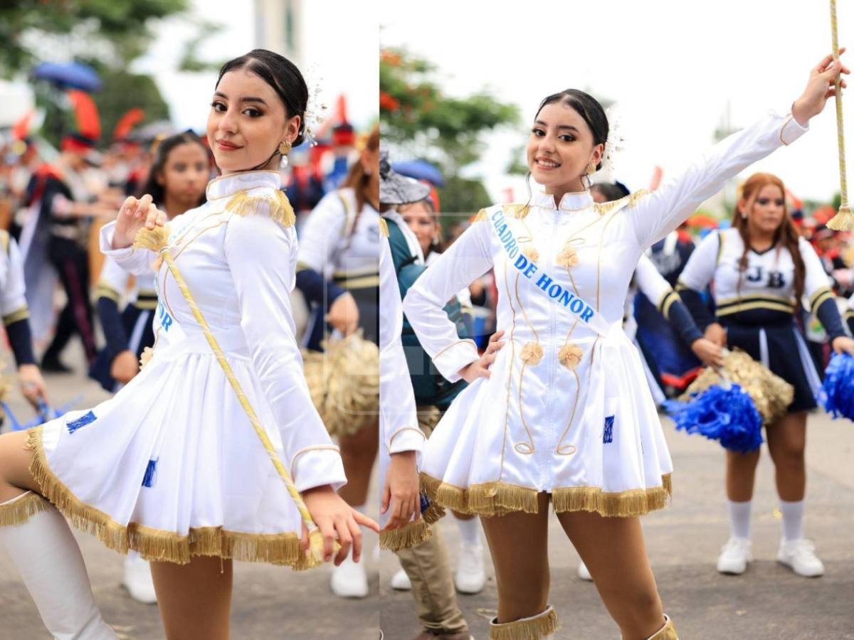 Ellas son las hermosas palillonas y pomponeras del Instituto San Juan Bosco