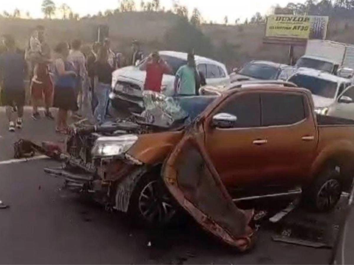 Así fue el brutal accidente que cobró la vida de Mía Godoy en Amarateca