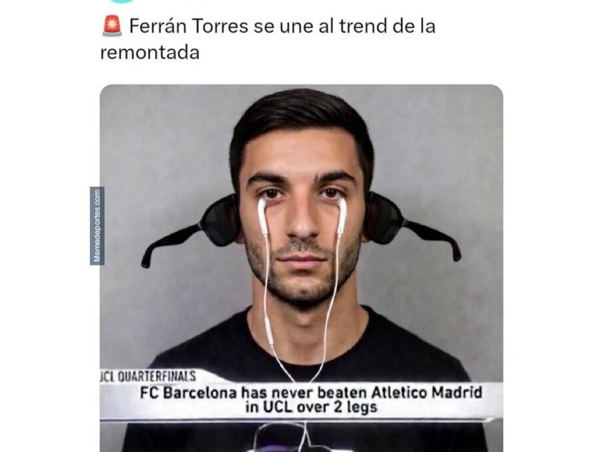 Barcelona recibe ácidas burlas tras ser eliminado de la Champions League