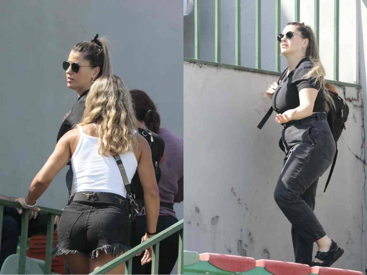 Esposa de futbolista y argentina enamoran: las bellezas en el Marathón-Olimpia