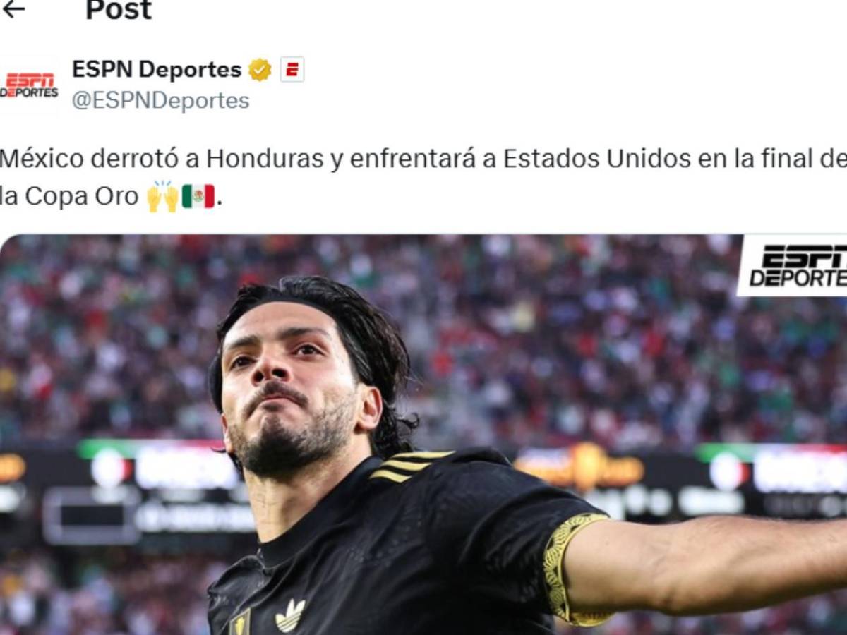 México- Honduras: Faitelson con ácido comentario y famoso europeo sorprendido