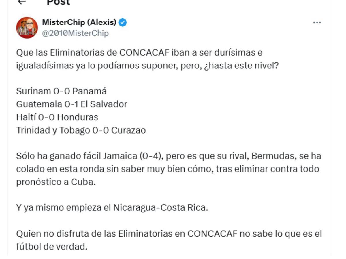Portero de la Liga se molesta y mofa internacional tras juego de Honduras