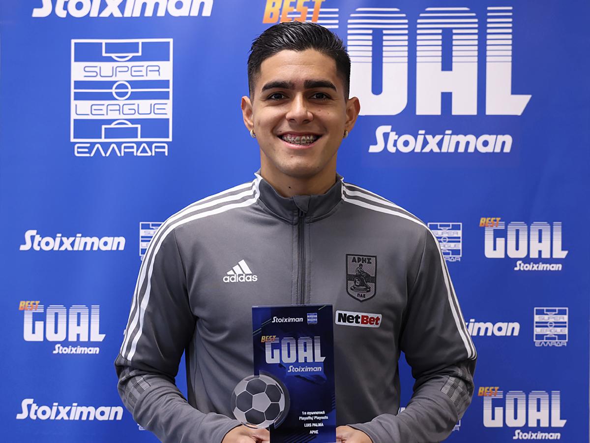 Luis Palma gana un nuevo premio en la Superliga de Grecia