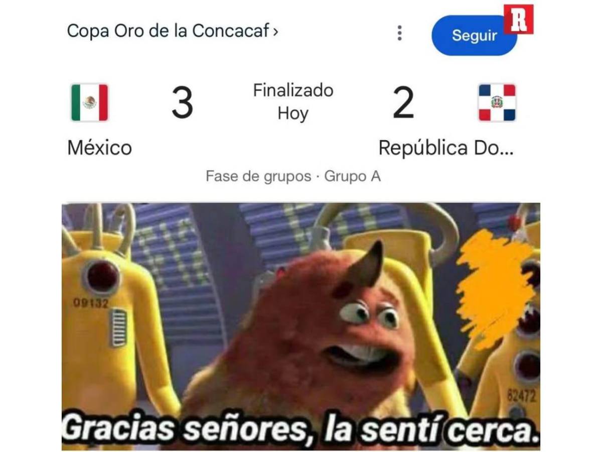 México es objeto de burlas: Memes no perdonan tras su debut en Copa Oro