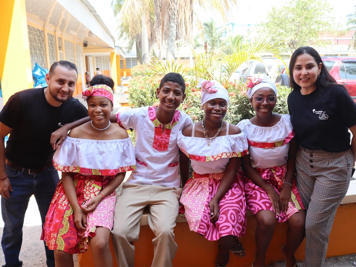El centro educativo República de Chile en Puerto Cortés es el número 17 que se inaugura en Honduras, gracias a la alianza de Fundación Ficohsa, Usaid y Seduc.