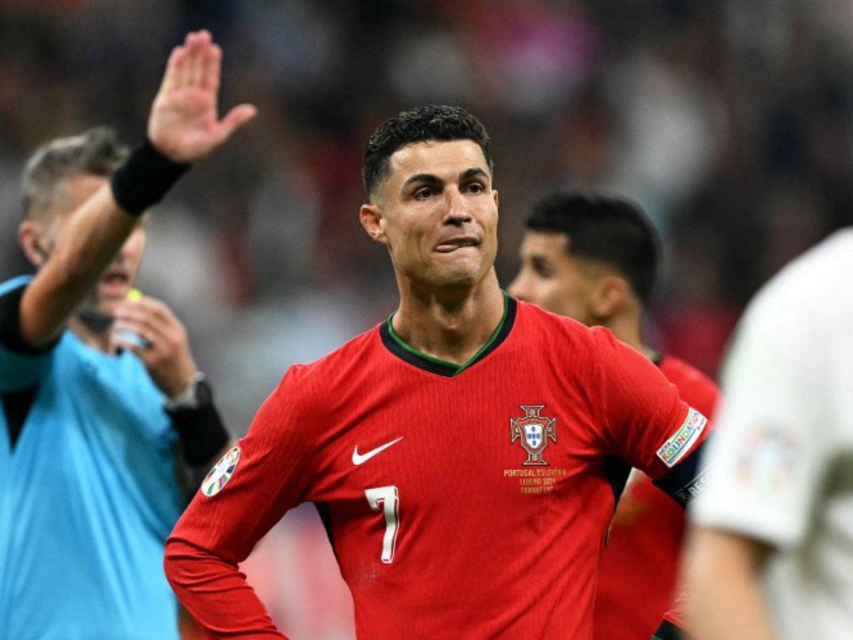 Eurocopa: Cristiano Ronaldo falla penal y termina llorando en el Portugal- Eslovenia