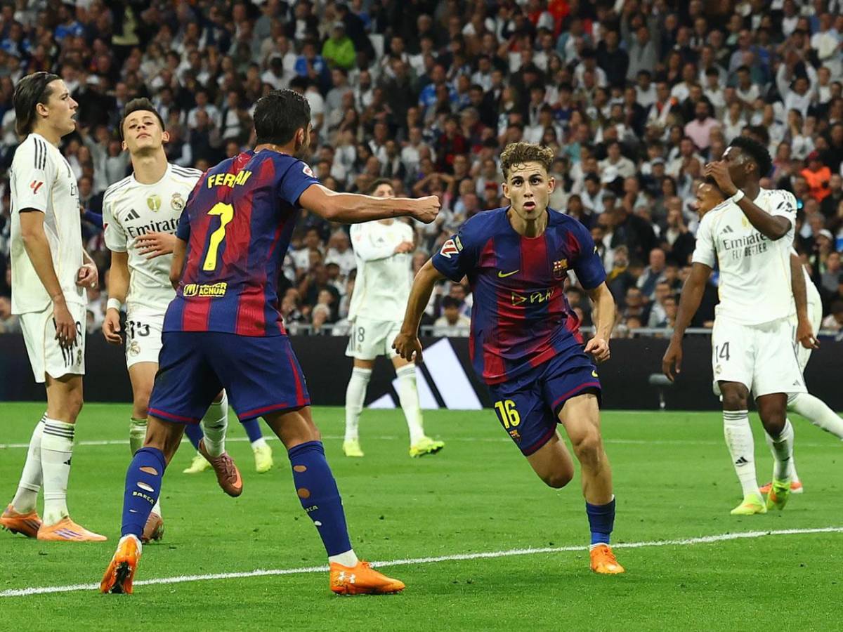 Real Madrid festeja, bronca, Lamine invita a pelear a Courtois y Vinicius hace arder al Barcelona