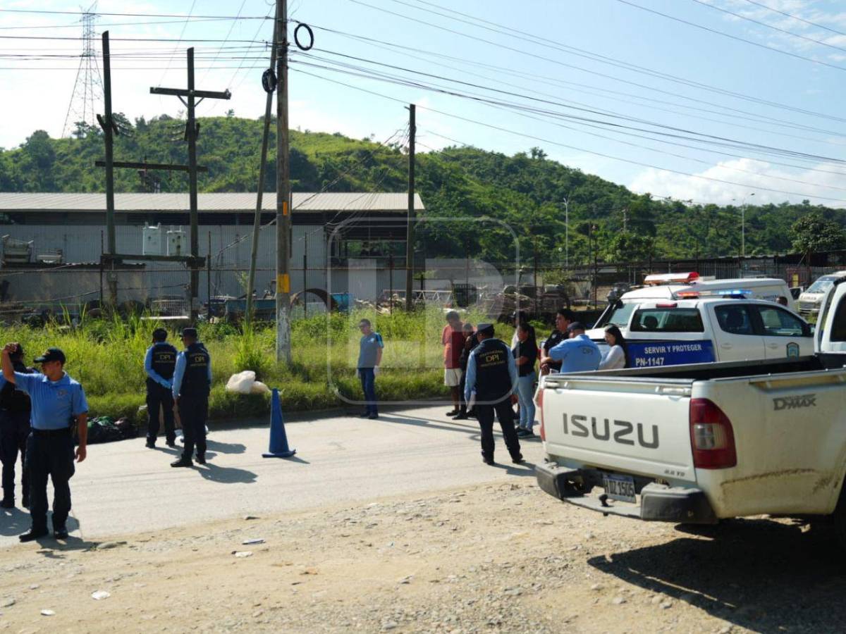 Revelan rostro de hombre encontrado embolsado en San Pedro Sula
