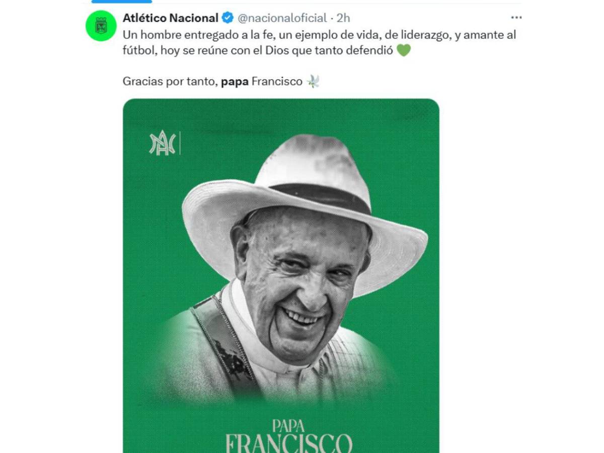 Messi consternado: el mundo del fútbol reacciona a la muerte del Papa