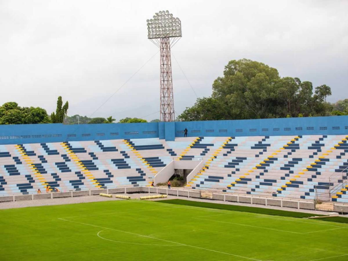 El único en Honduras: el detalle que tendrá el estadio Ceibeño y así luce la remodelación