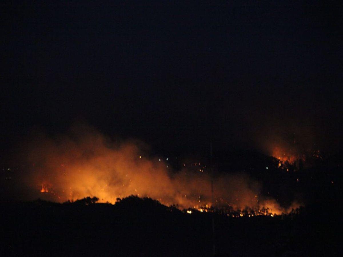 Incendio en cerro El Trigo ya consumió 400 hectáreas