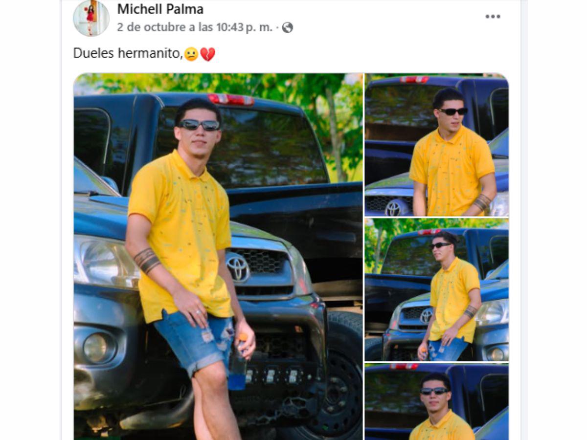 Esto publicó Anny Michell una hora antes de ser asesinada en cantina de Olancho