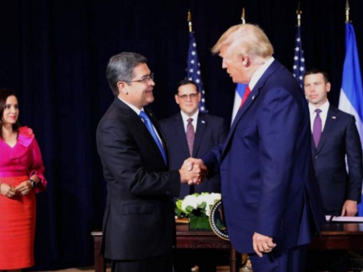 Las lujosas fotos del hotel cinco estrellas donde se hospedó JOH tras ser liberado por Trump