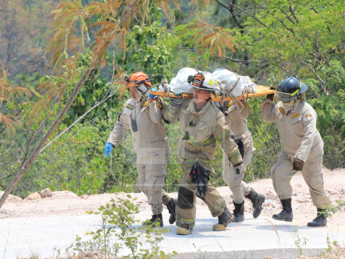 Una mujer estaría entre los tres cuerpos calcinados hallados en El Cimarrón