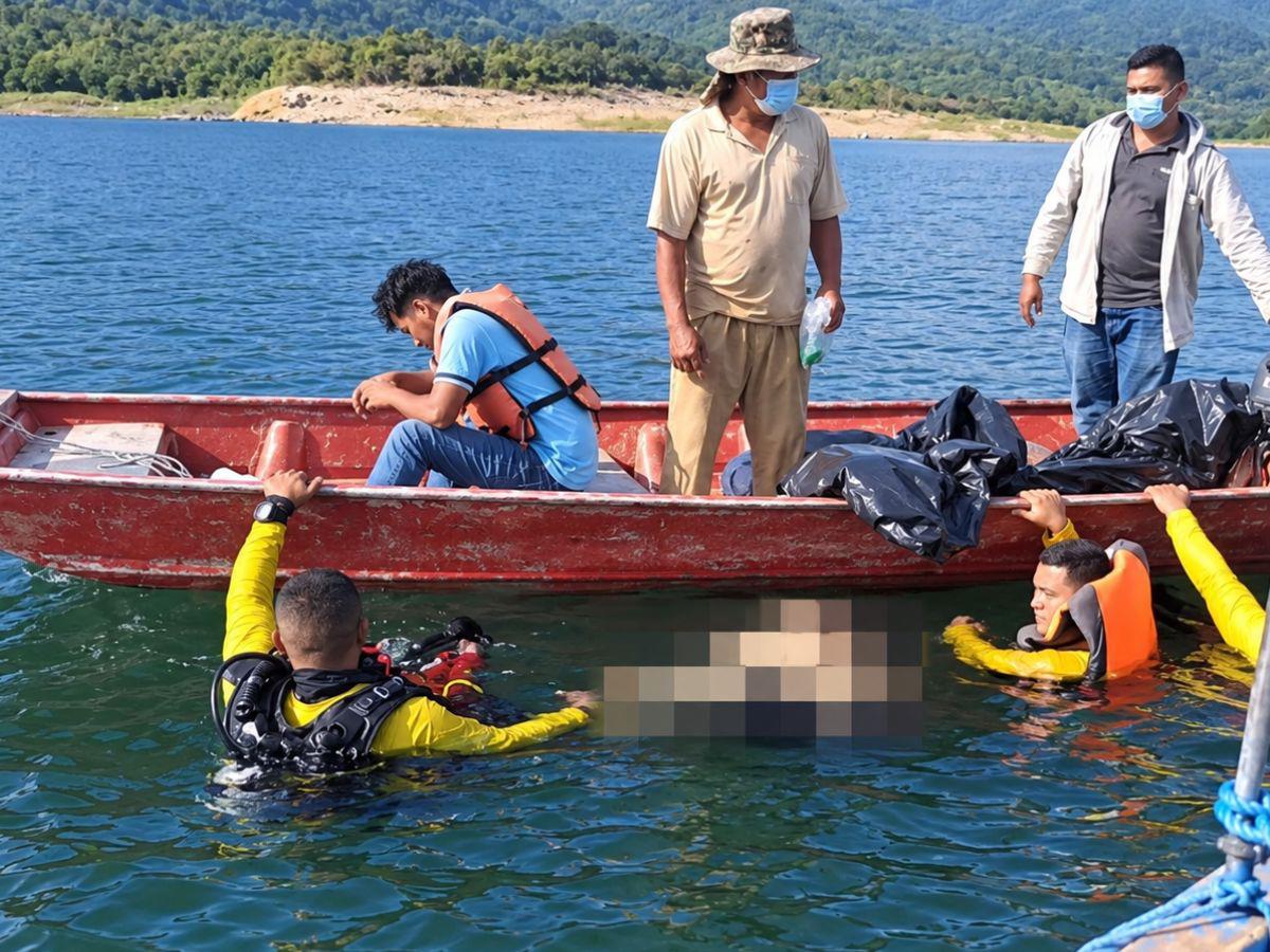 Hallan el cuerpo de Sofía Díaz tras accidente de lancha en el embalse de El Cajón, Yoro
