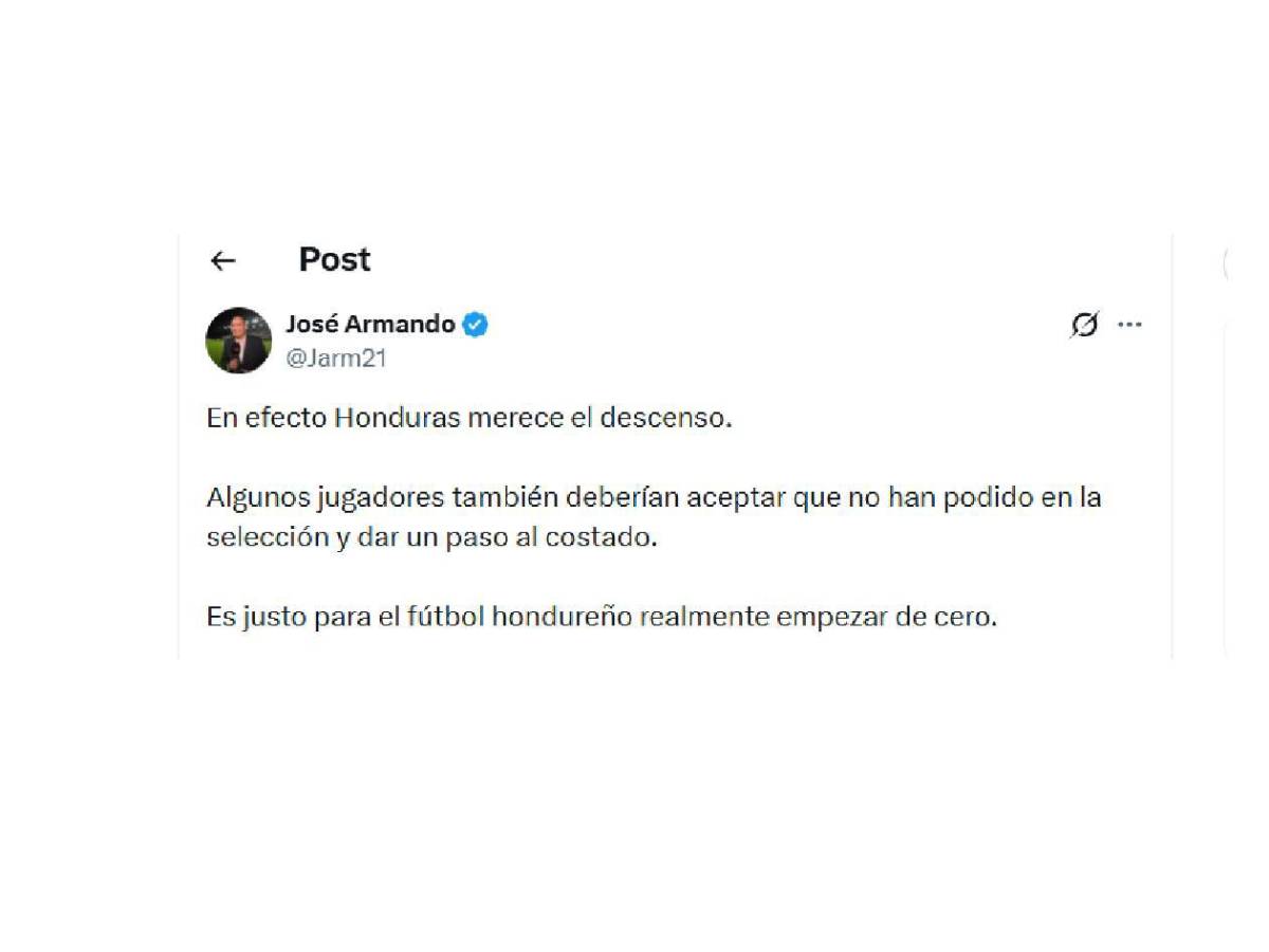Indignación y asombro por ridículo de Honduras: Señalan a dos culpables