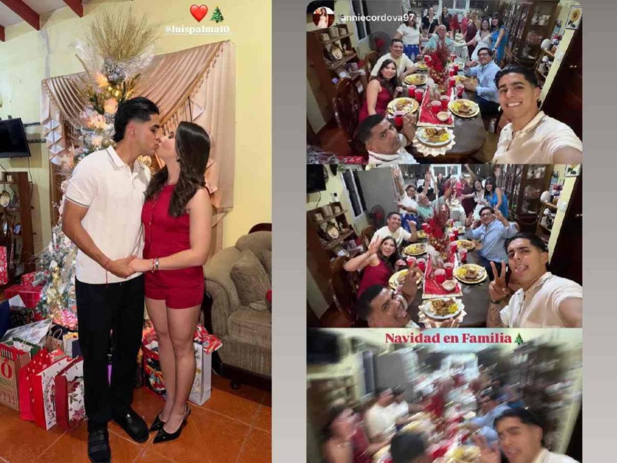 Así disfrutaron Navidad: Palma y Arriaga sorprenden; Auzmendi junto a Cecilia