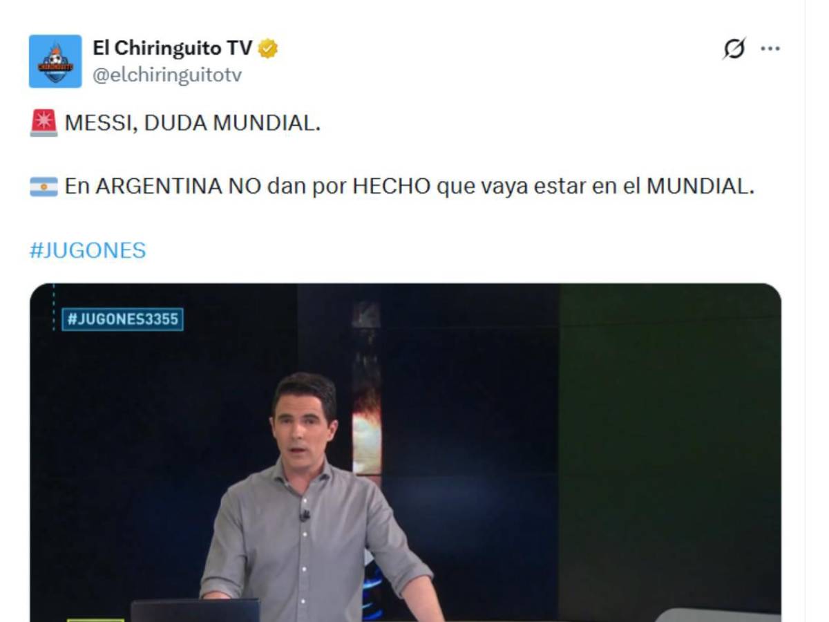Messi podría perderse el Mundial 2026: Miedo en Argentina con lo que se informa