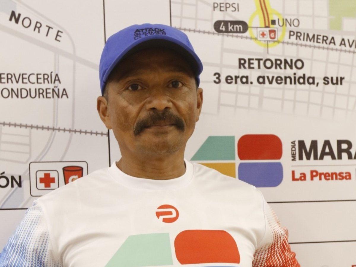 Hondureño vino desde México para competir en Maratón La Prensa