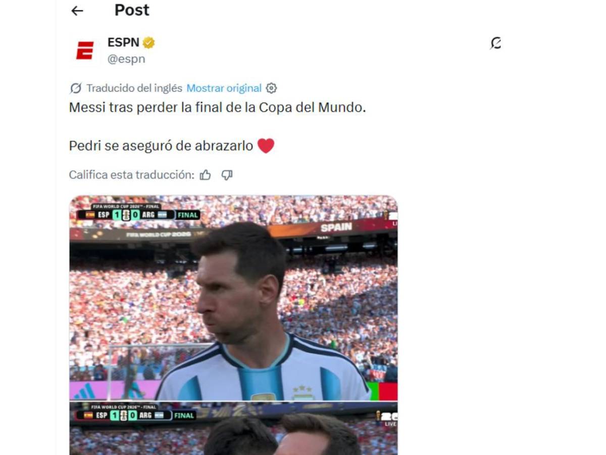 España celebra, maldición de Messi y lo señalan, lo que dicen en Argentina tras perder la final