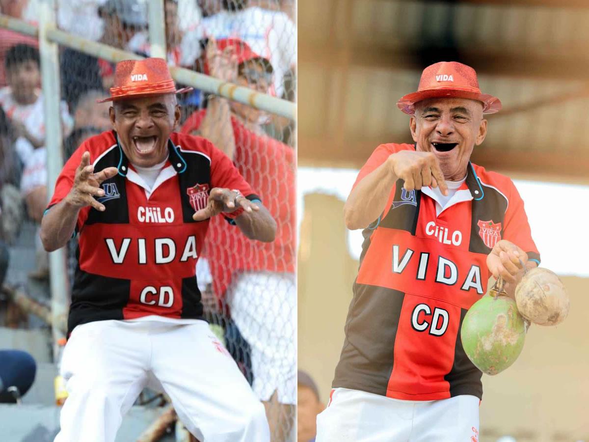 ‘Chilo’, el hincha más famoso del Vida: “No volvería más al estadio si desciende”