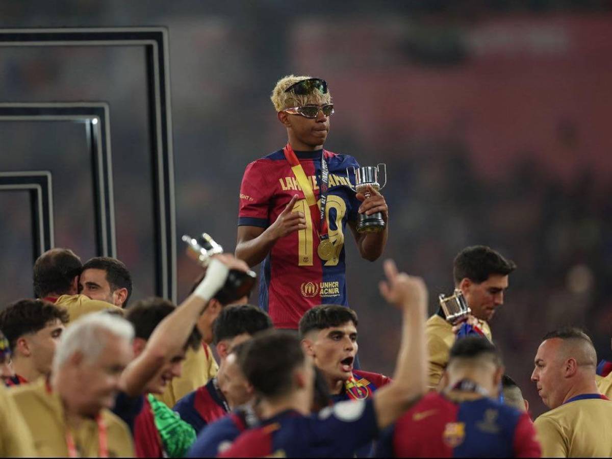 Barcelona festeja la Copa del Rey, show de Lamine Yamal y detallazo al Real Madrid