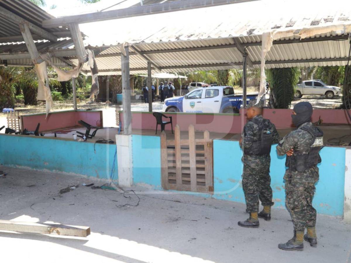 Matanza en la finca Paso Aguán: exclusivas fotos de la escena del crimen