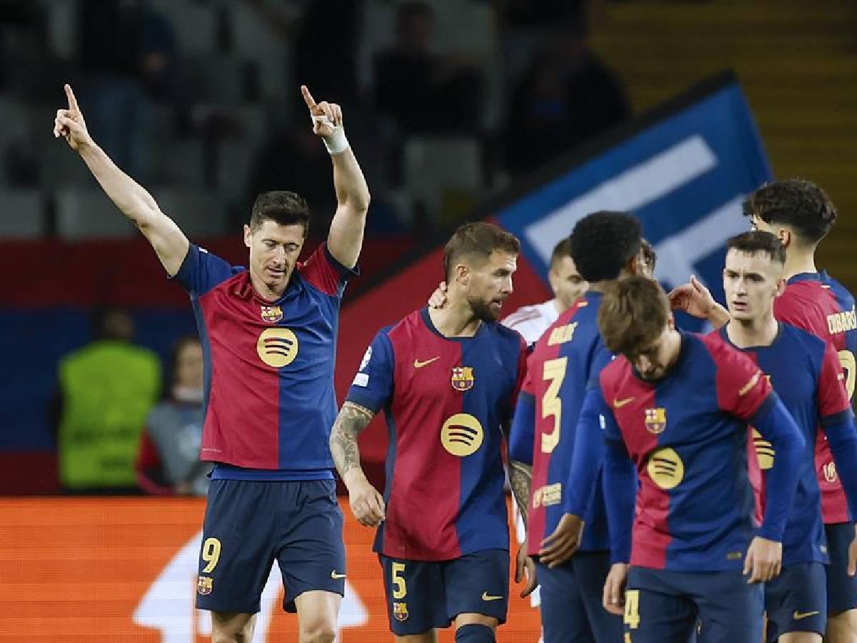 Barcelona castiga al Brest, golea y se consolida en la Champions League