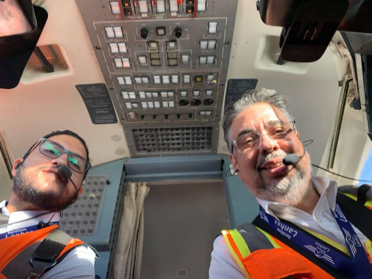 Un amor de altura: así era Luis Araya, capitán del avión caído en Roatán