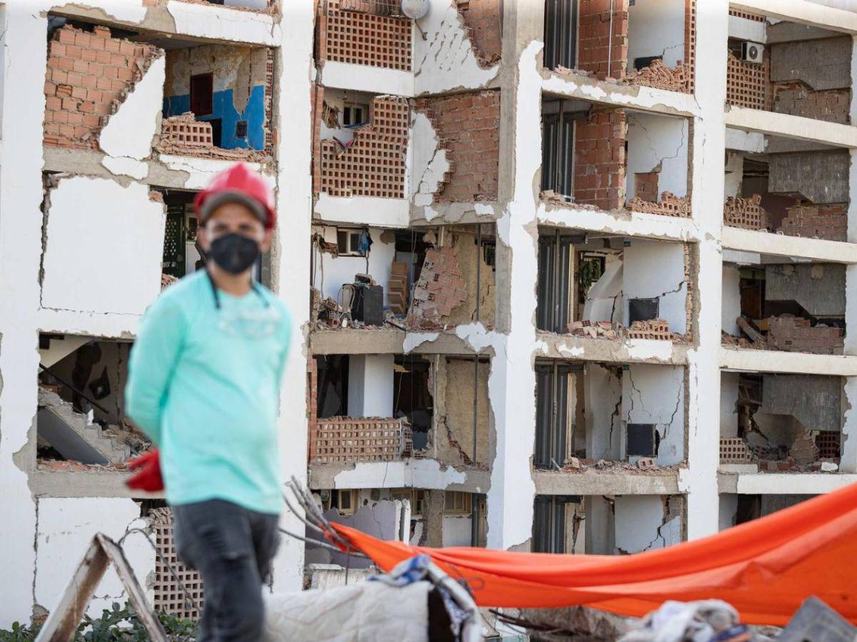 En fotos: Cinco días después del doble terremoto, nuevo sismo sacude a Venezuela