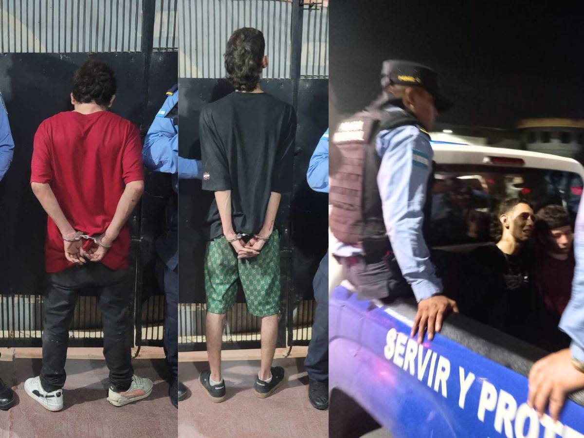 Revelan quiénes son los detenidos tras persecución en SPS; uno disparó contra policías