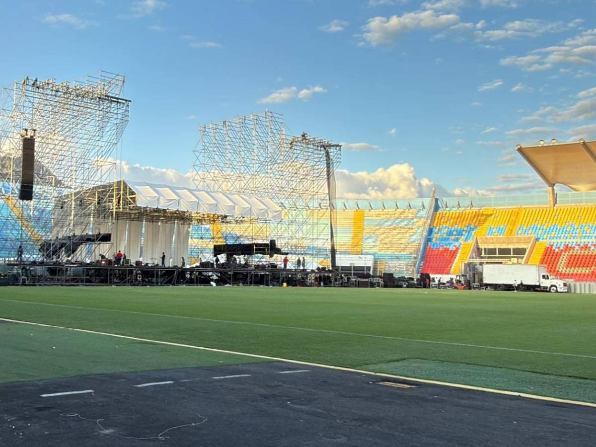 Fotos: Así quedó la grama del Estadio Nacional tras concierto del Grupo Firme