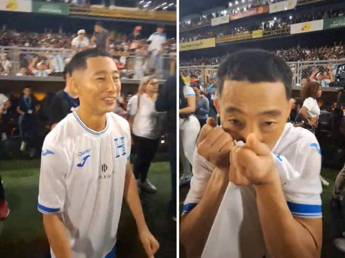 Shin Fujiyama da la cara y pide perdón a salvadoreños por mala actitud de algunos hondureños