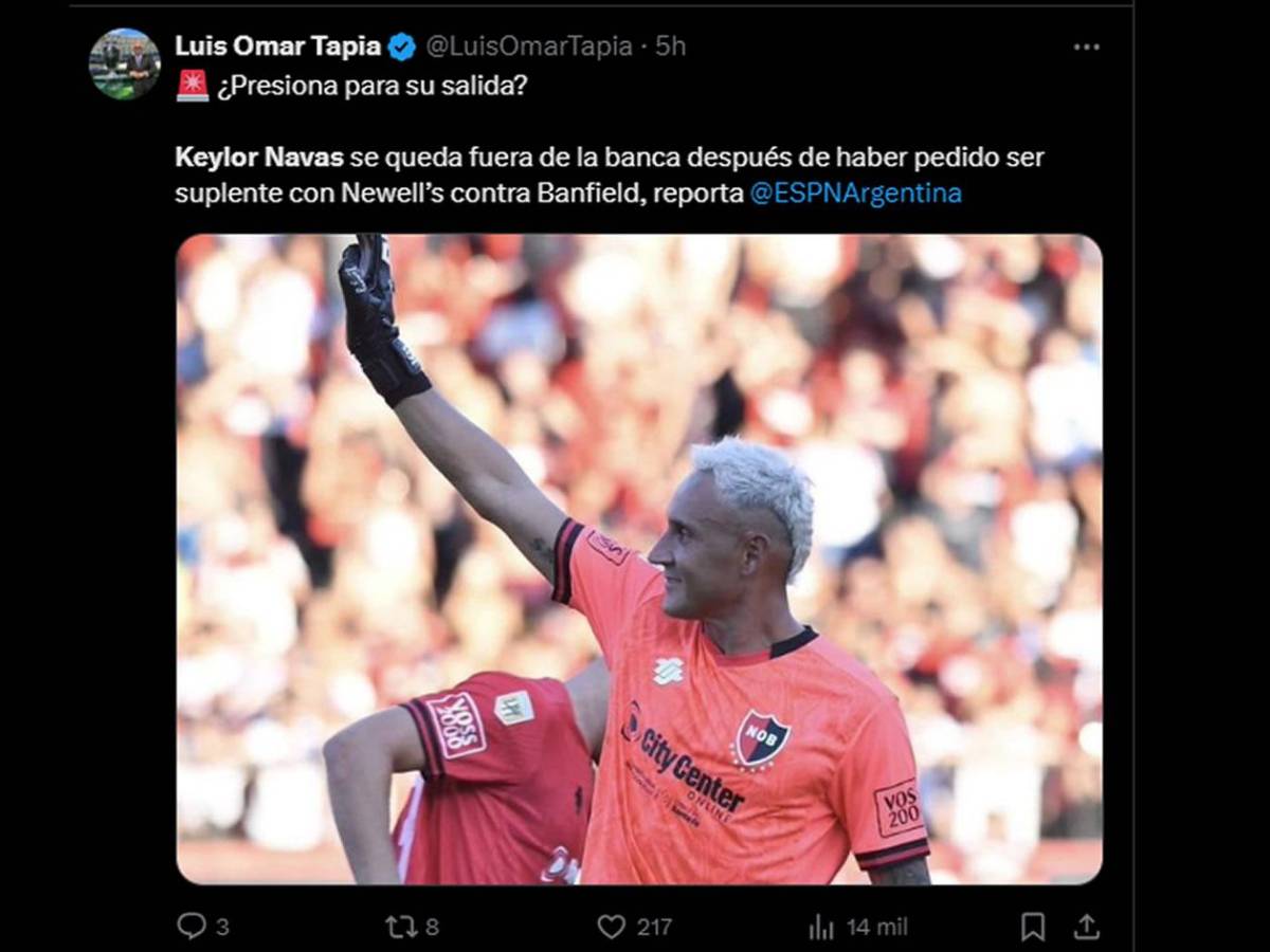 Rodrigo Auzmendi, elogiado en Argentina tras golazos y atizan contra Keylor Navas: Escándalo