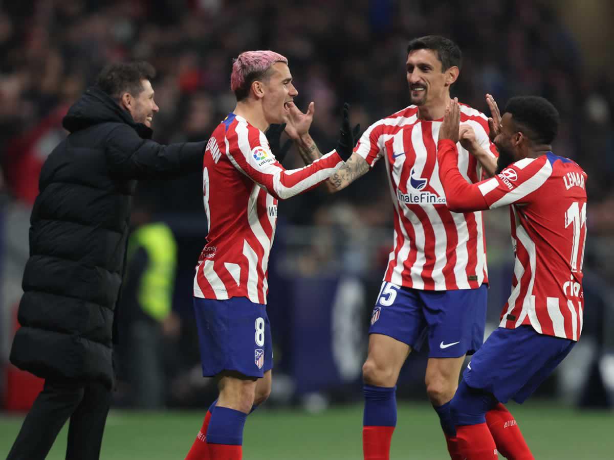 Atlético se sube al podio de Liga Española con goleada al Sevilla