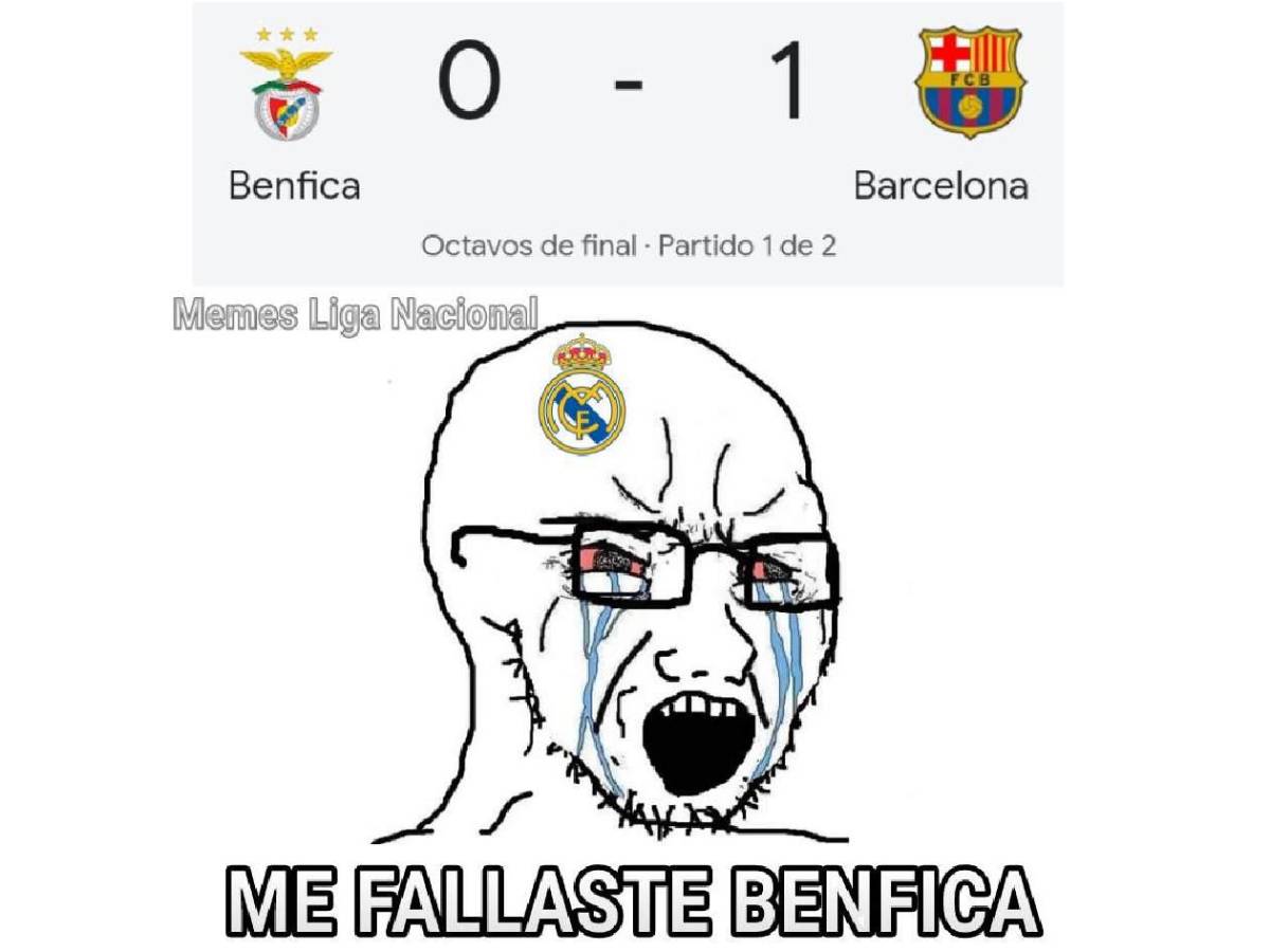 Burlas al Real Madrid: los memes que dejó el triunfo del Barcelona en Champions