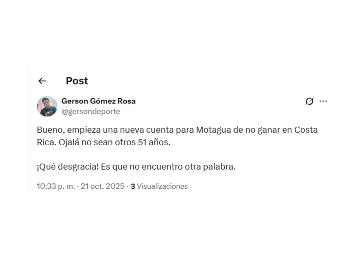 ¿Robo? Enfado e indignación por culpa del Motagua; señalan a dos culpables