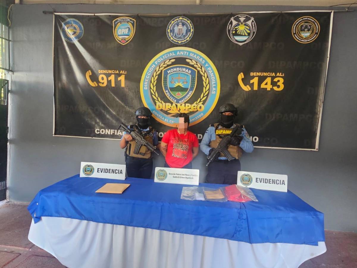 Policía: peligrosa extorsionadora de la 18 operaba bajo órdenes dictadas en visitas conyugales